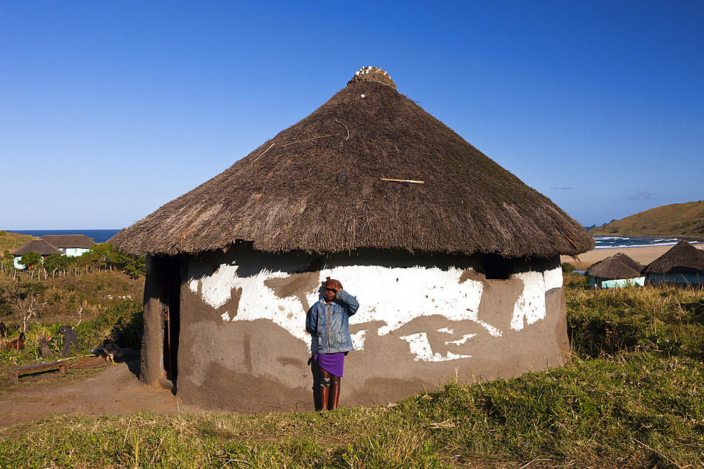 Xhosa Village at Wild Coast, Mbotyi, Eastern Cap, South Africa