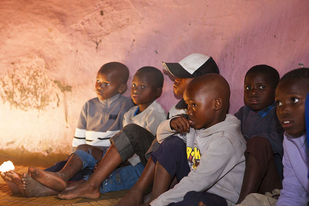 Children in Xhosa Village, Wild Coast, Eastern Cap, South Africa