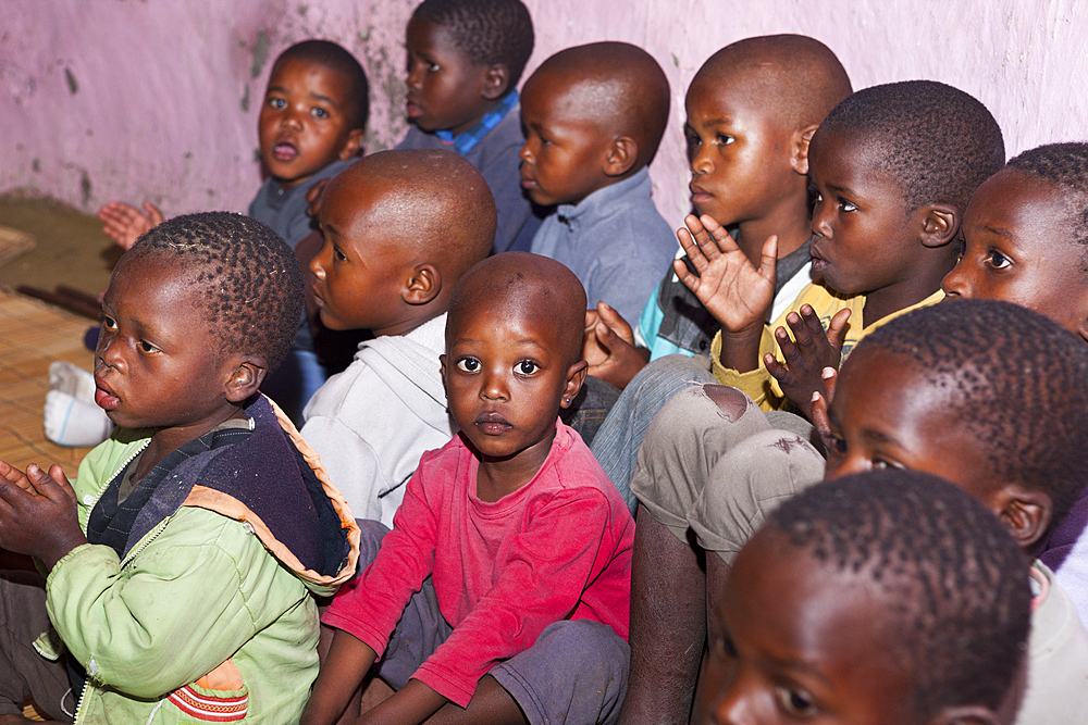 Children in Xhosa Village, Wild Coast, Eastern Cap, South Africa