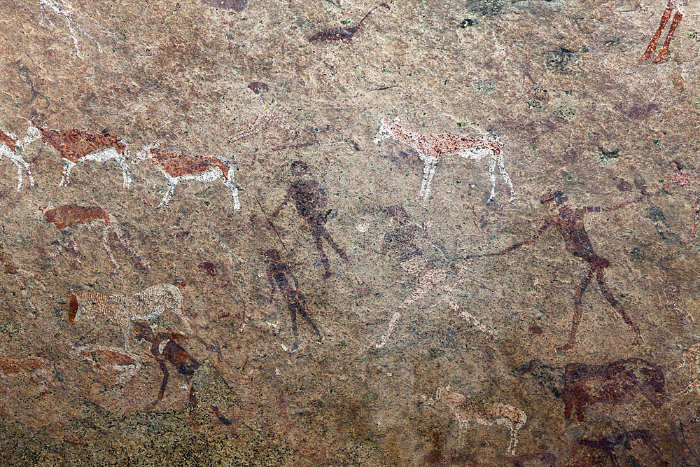 The White Lady Rock Painting, Brandberg, Erongo, Namibia