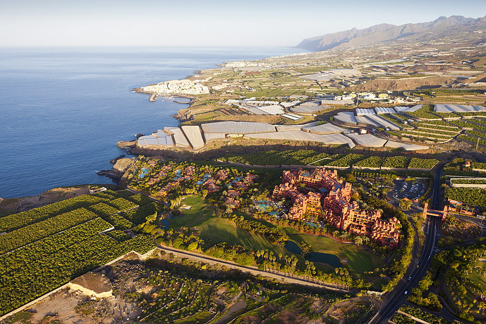 Hotel Facilities and Plantations in Southwest of Tenerife, Tenerife, Canary Islands, Spain