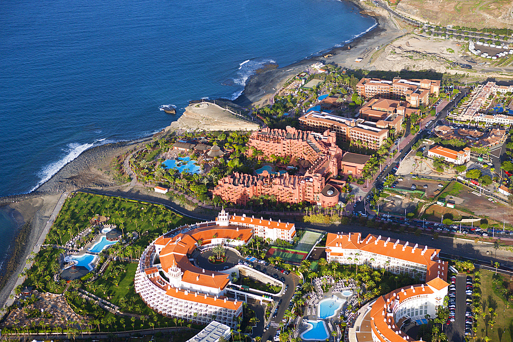 Resorts of Playa del Duque, Tenerife, Canary Islands, Spain