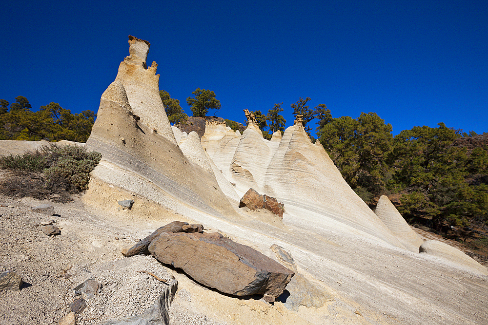 Lunar Landscape Paisaje Lunar in Teide National Park, Tenerife, Canary Islands, Spain