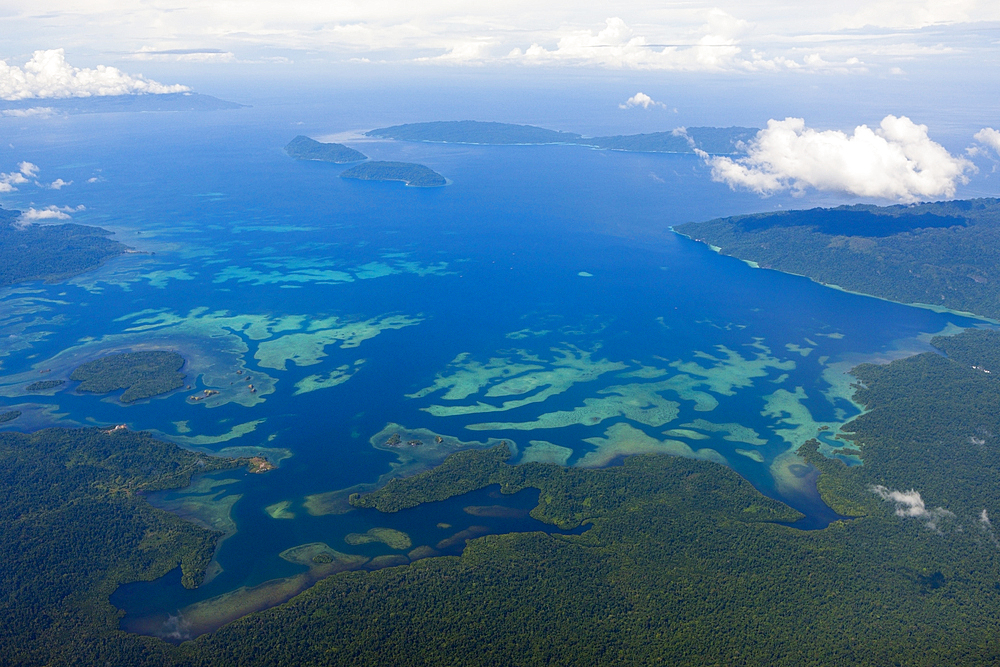 Islands near Kaimana, Triton Bay, West Papua, Indonesia