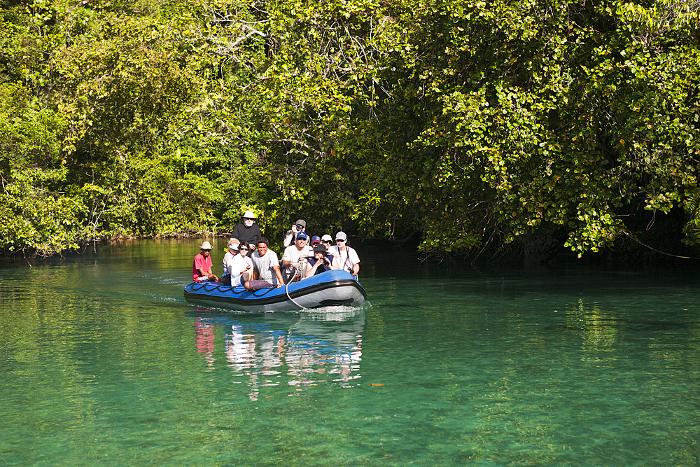 Zodiac Trip to Rock Islands at Strait of Iris, Triton Bay, West Papua, Indonesia