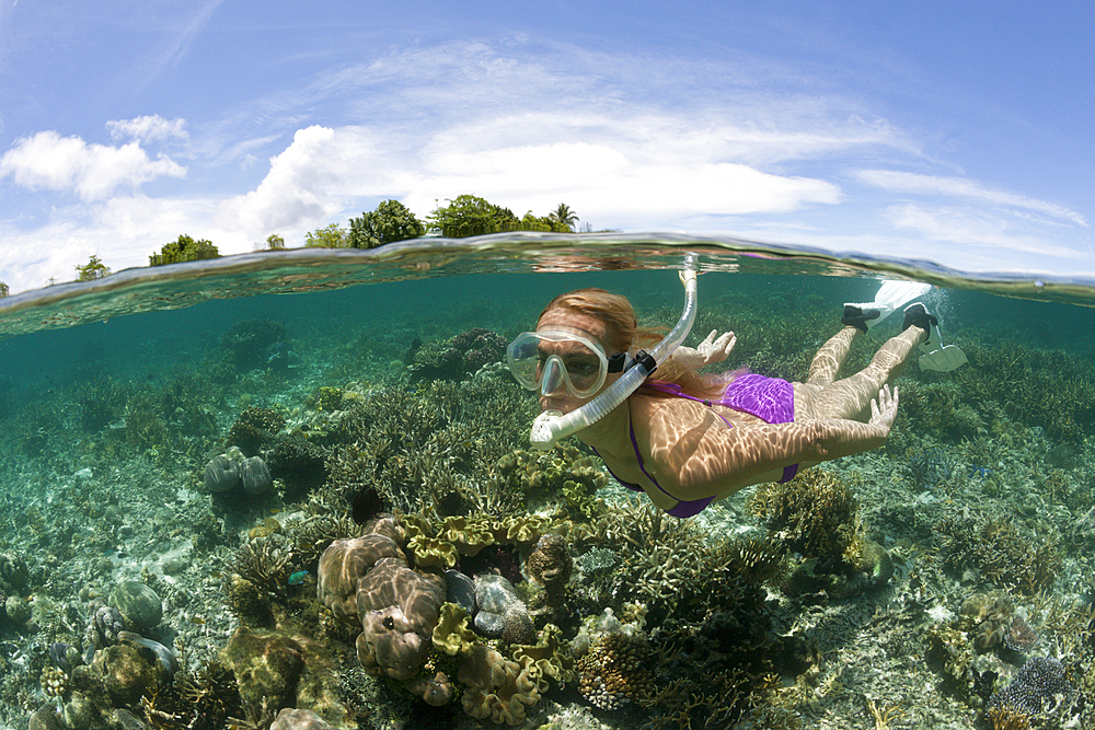 Snorkeling at Solomon Islands, Florida Islands, Solomon Islands