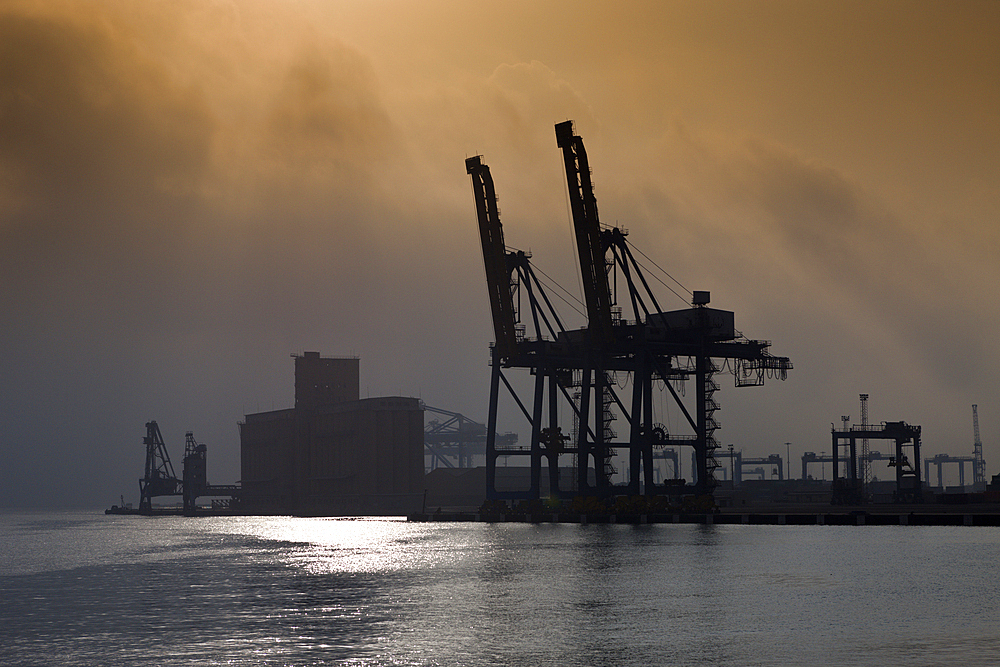 Harbour of Port Sudan, Red Sea, Sudan