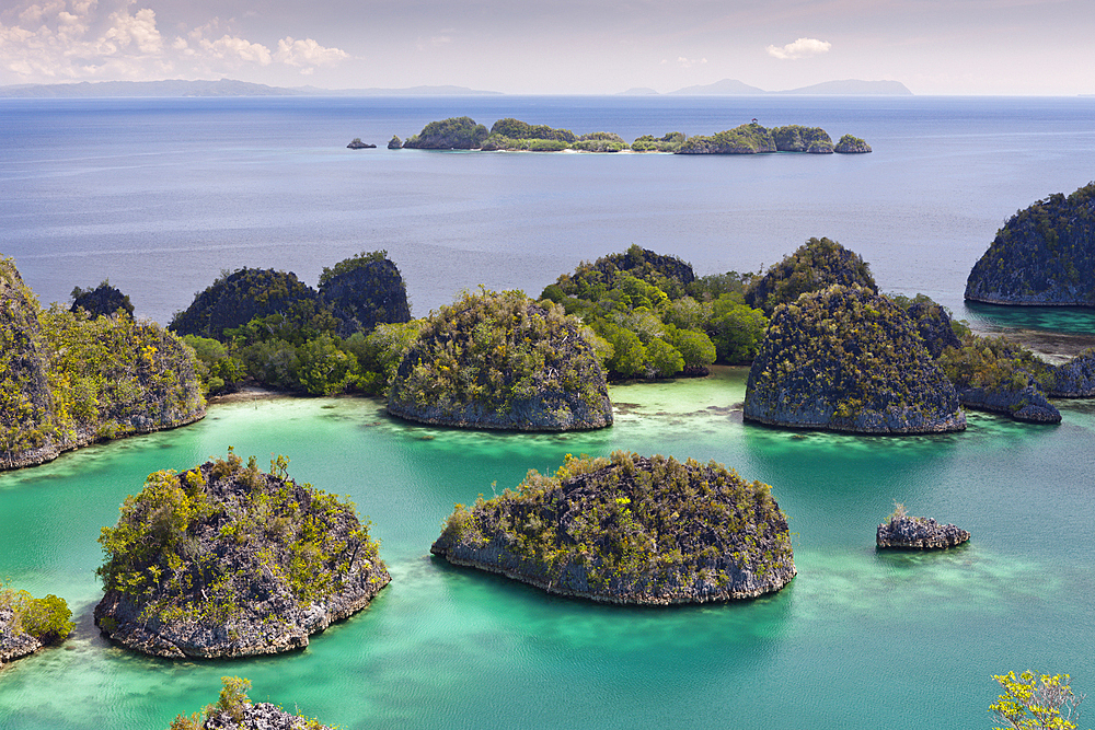 Scenic View of Penemu Island, Fam Islands, Raja Ampat, West Papua, Indonesia