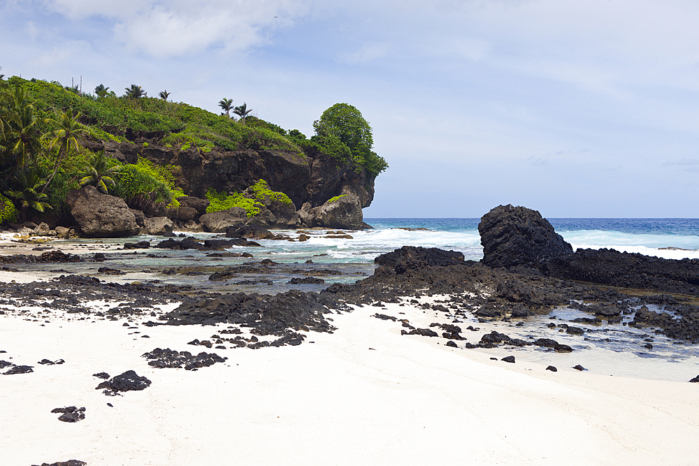 Remote Dolly Beach, Christmas Island, Australia