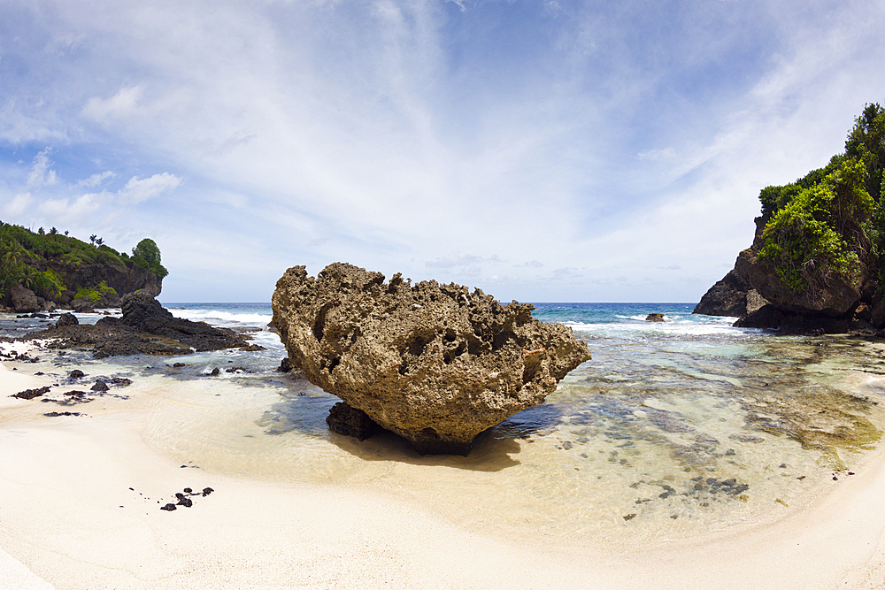 Remote Dolly Beach, Christmas Island, Australia