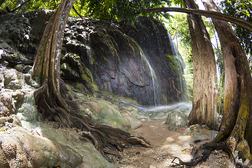 Hughs Dale Waterfall, Christmas Island, Australia