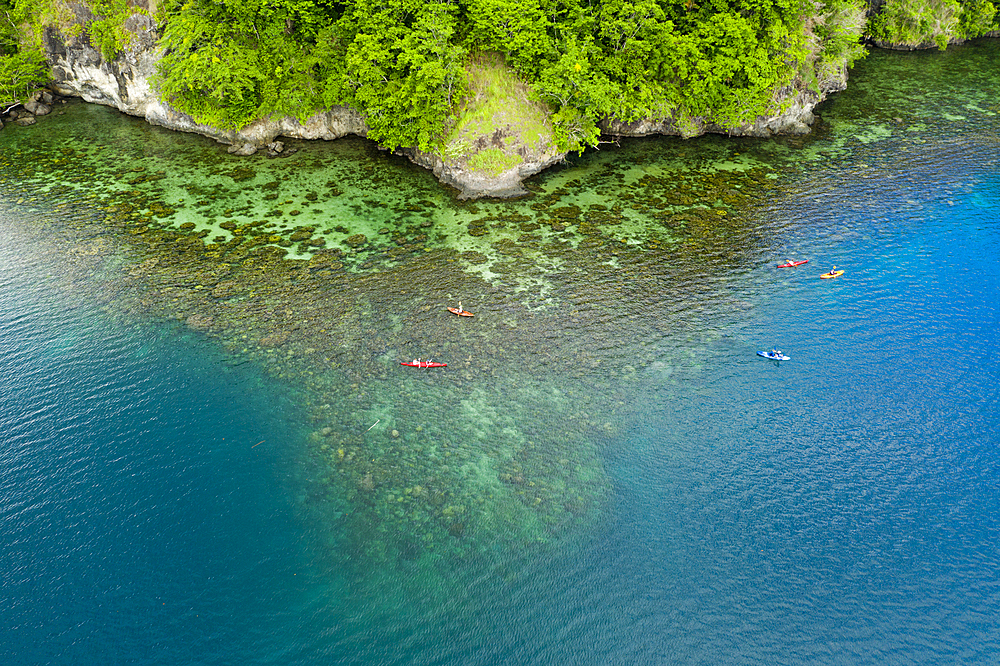 Kayaking in Fjords near Tufi, Tufi, Cape Nelson, Papua New Guinea