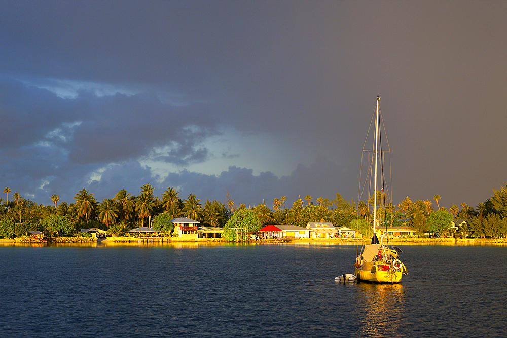 Lagoon of Rotoava, Fakarava, Tuamotu Archipel, French Polynesia