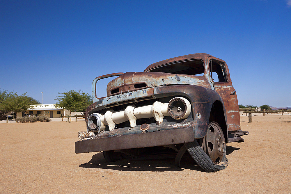 Car Wreck at Solitaire, Namib Naukluft Park, Namibia