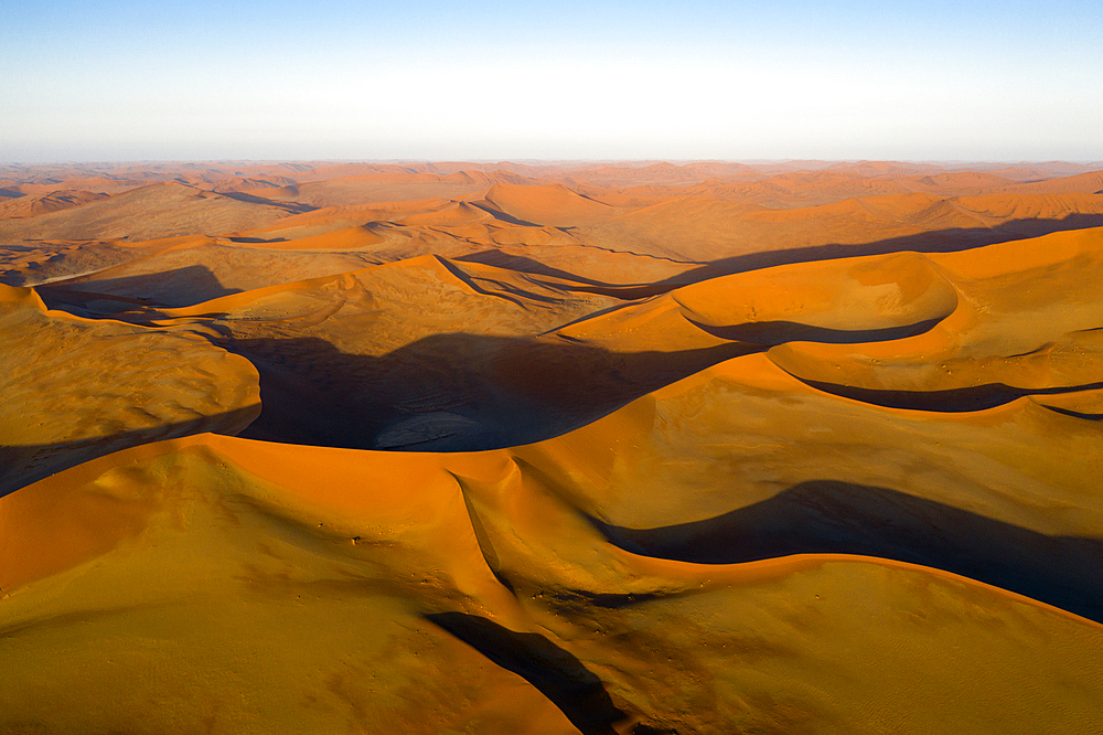 Dunes in Sossusvlei Area, Namib Naukluft Park, Namibia