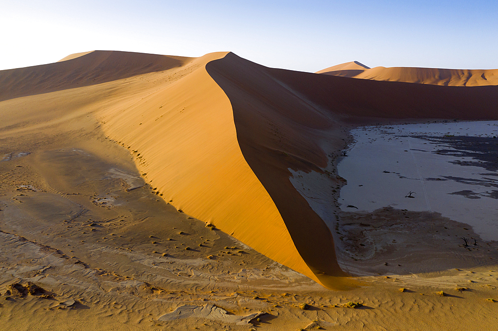 Aerial View of Hiddenvlei, Namib Naukluft Park, Namibia