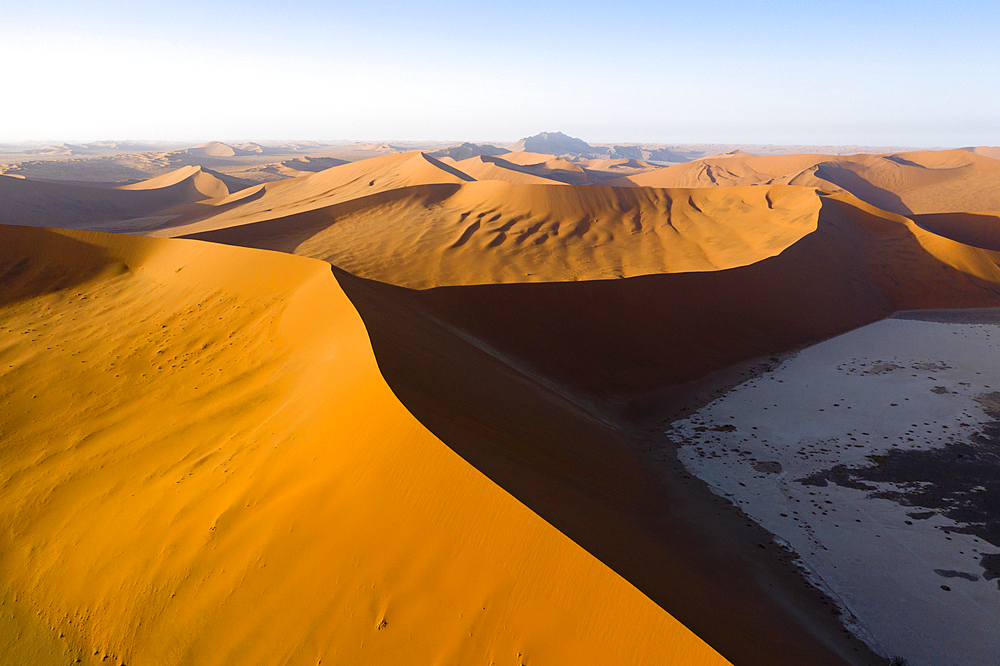 Aerial View of Hiddenvlei, Namib Naukluft Park, Namibia