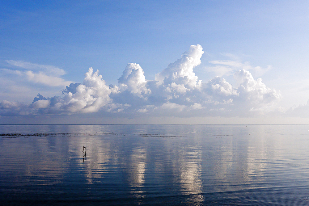 Clouds over Kimbe Bay, New Britain, Papua New Guinea