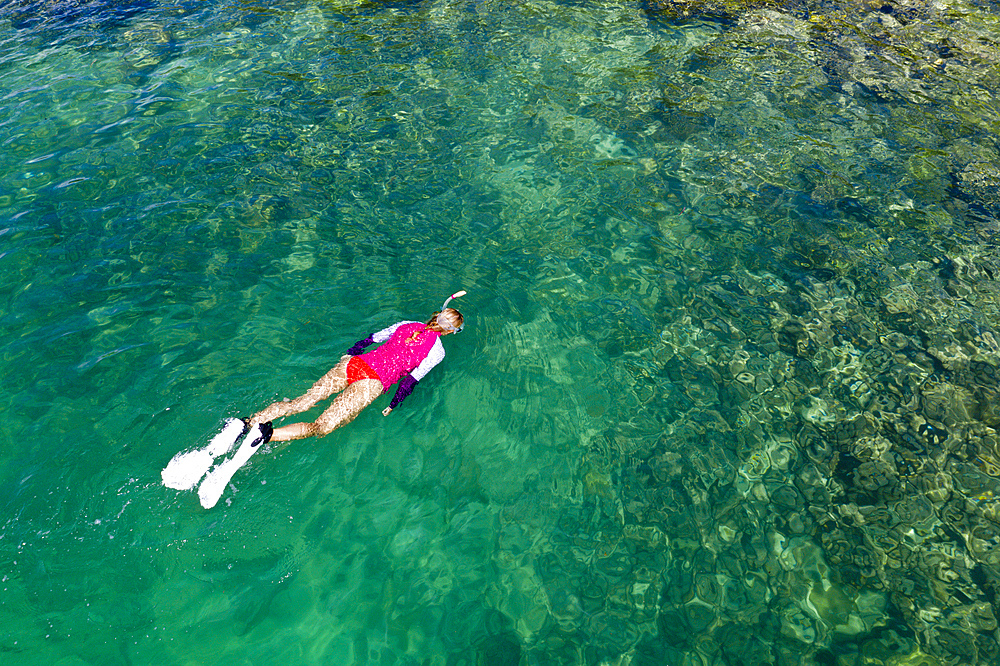 Snorkeling at House Reef of Lissenung, New Ireland, Papua New Guinea