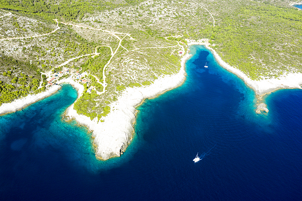 South of Vis Island, Mediterranean Sea, Croatia