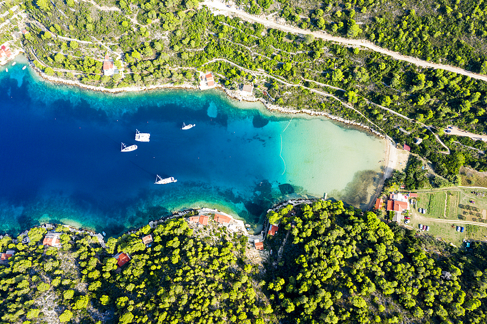 South of Vis Island, Mediterranean Sea, Croatia