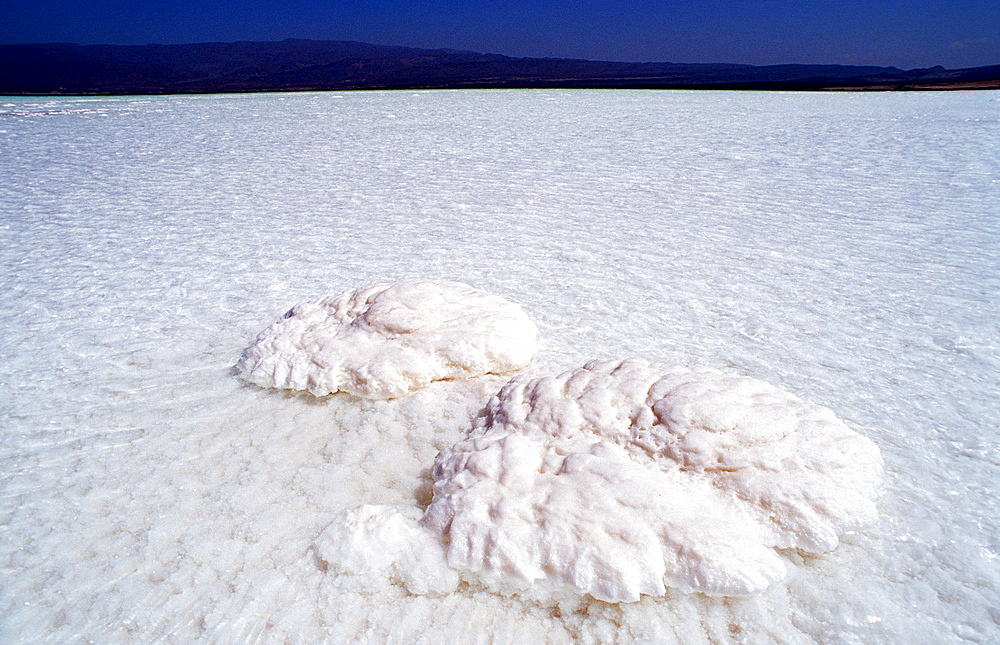 Lac Assal, Lake Assal, Djibouti, Djibuti, Africa, Afar Triangle