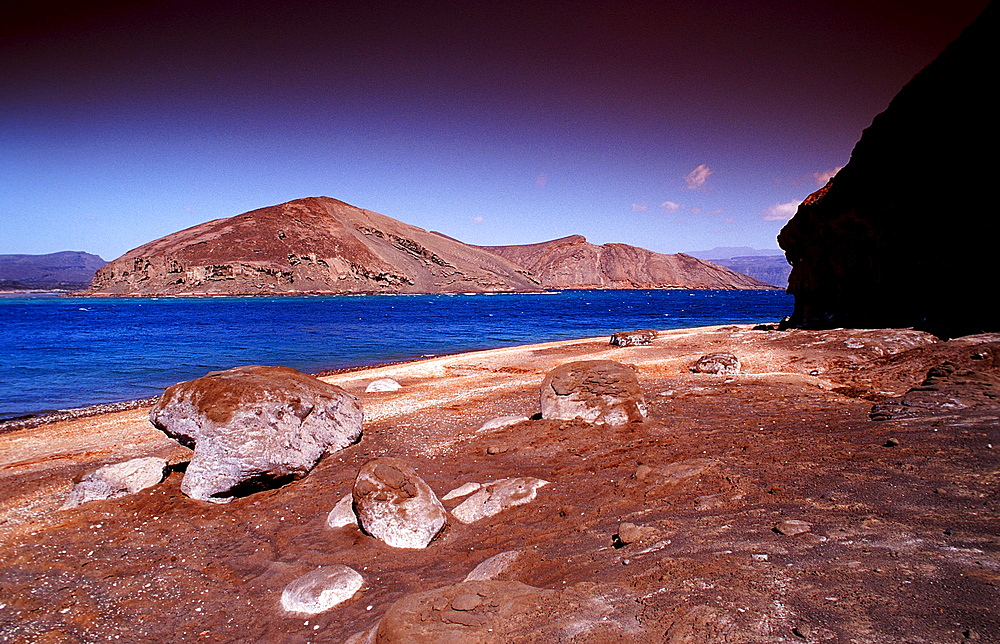 Le Goubet, goubet volcanos, Djibouti, Djibuti, Africa, Afar Triangle, Gulf of Aden, Gulf of Tadjourah