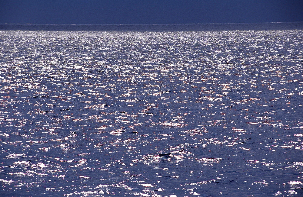 Water reflection, Caribbean Sea, Dominican Republic, West Indies, Caribbean, Central America