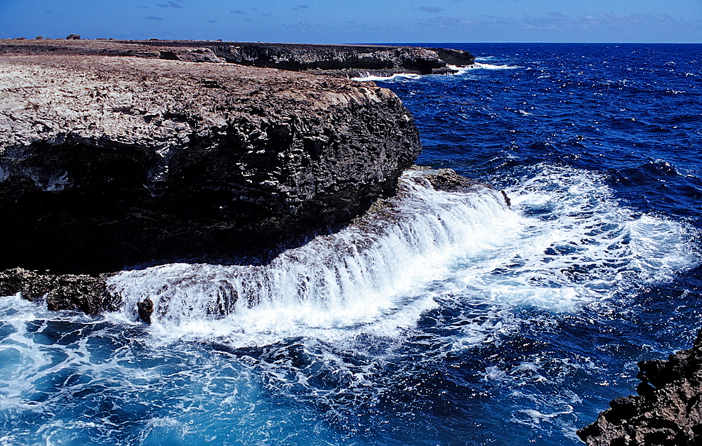 Surging billows, Netherlands Antilles, Bonaire, Caribbean Sea, Washington Slagbaai National Park, Suplad?