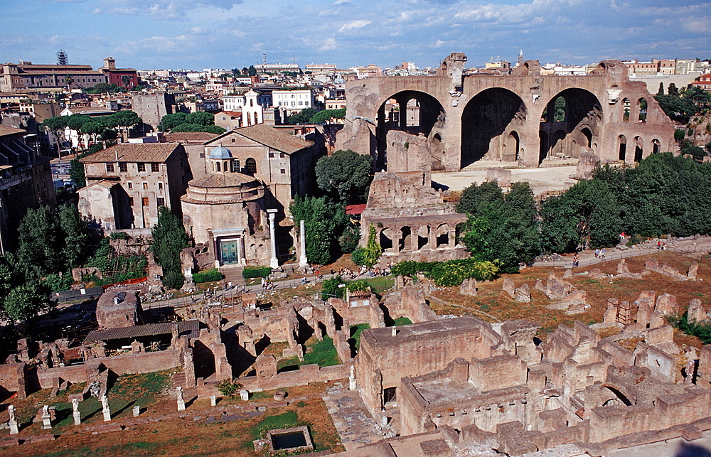 Forum Romanum, Italy, Rome