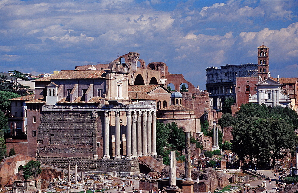 Forum Romanum, Italy, Rome