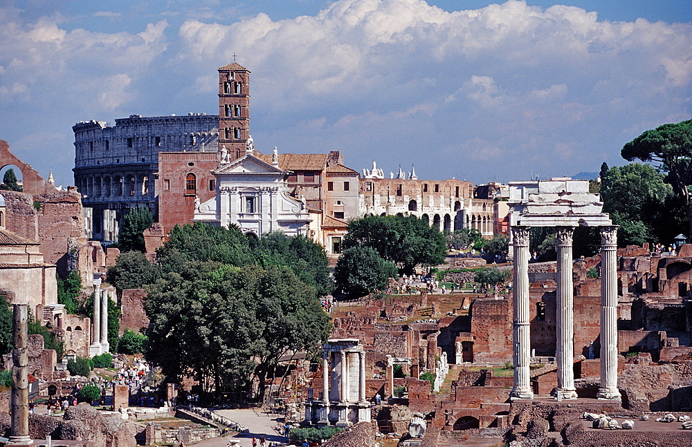 Forum Romanum, Italy, Rome