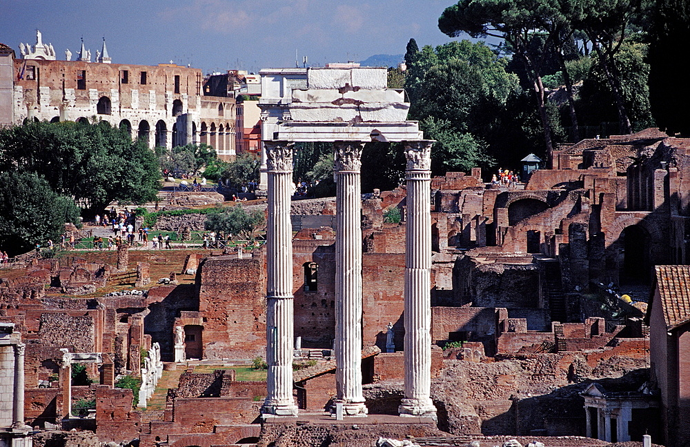 Forum Romanum, Italy, Rome