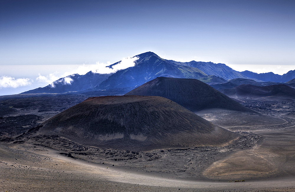 Crater of Haleakala Volcano, Maui, Hawaii, USA