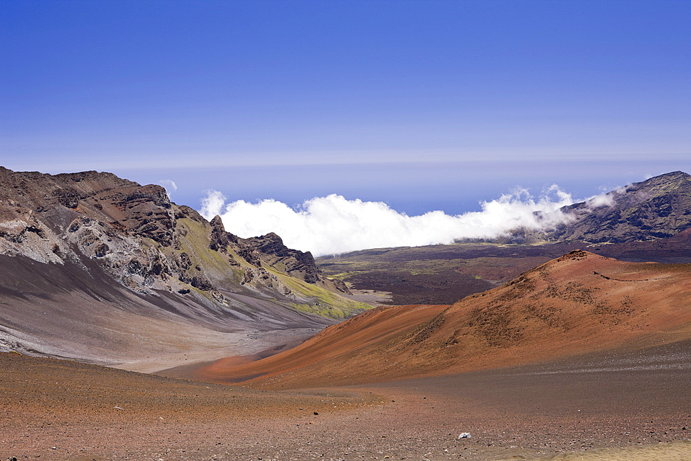 Crater of Haleakala Volcano, Maui, Hawaii, USA