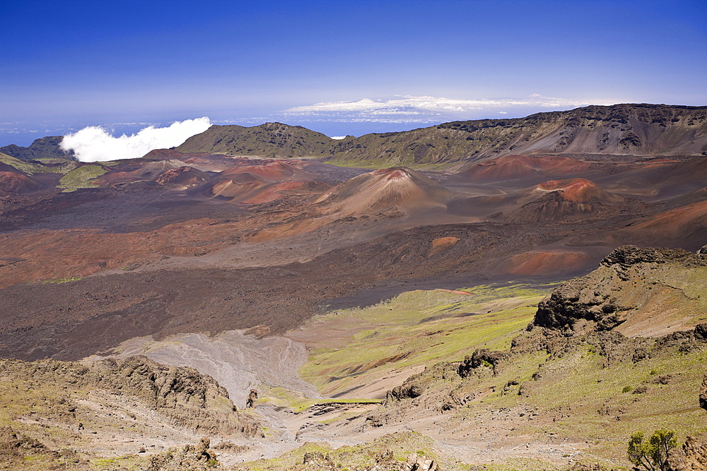 Crater of Haleakala Volcano, Maui, Hawaii, USA