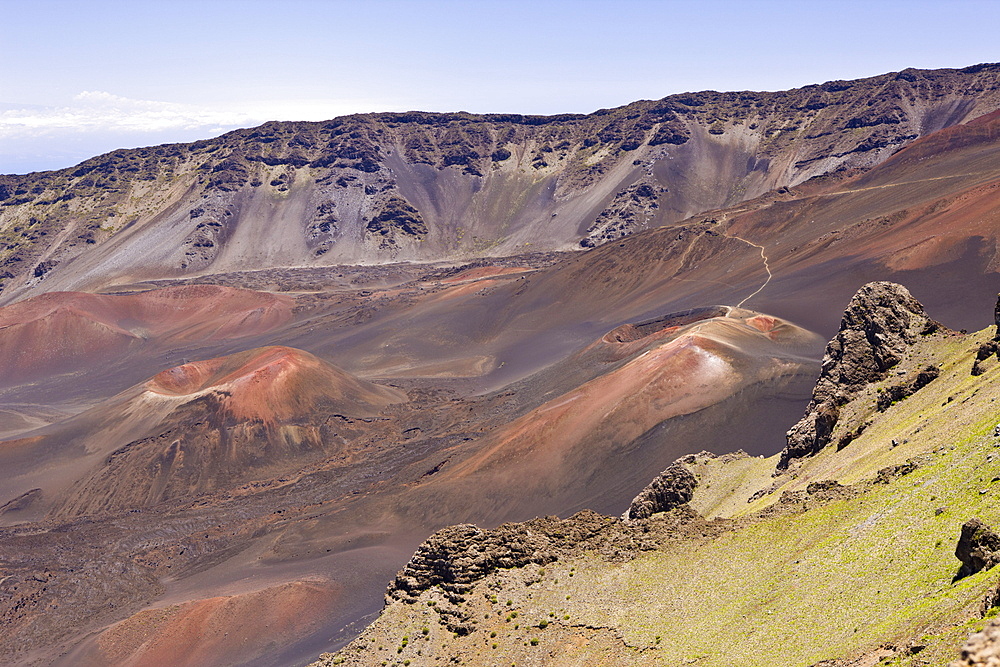 Crater of Haleakala Volcano, Maui, Hawaii, USA