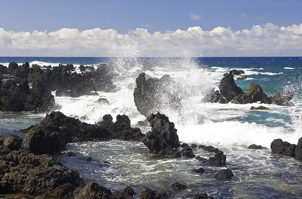 Keanae Point at Road to Hana, Maui, Hawaii, USA