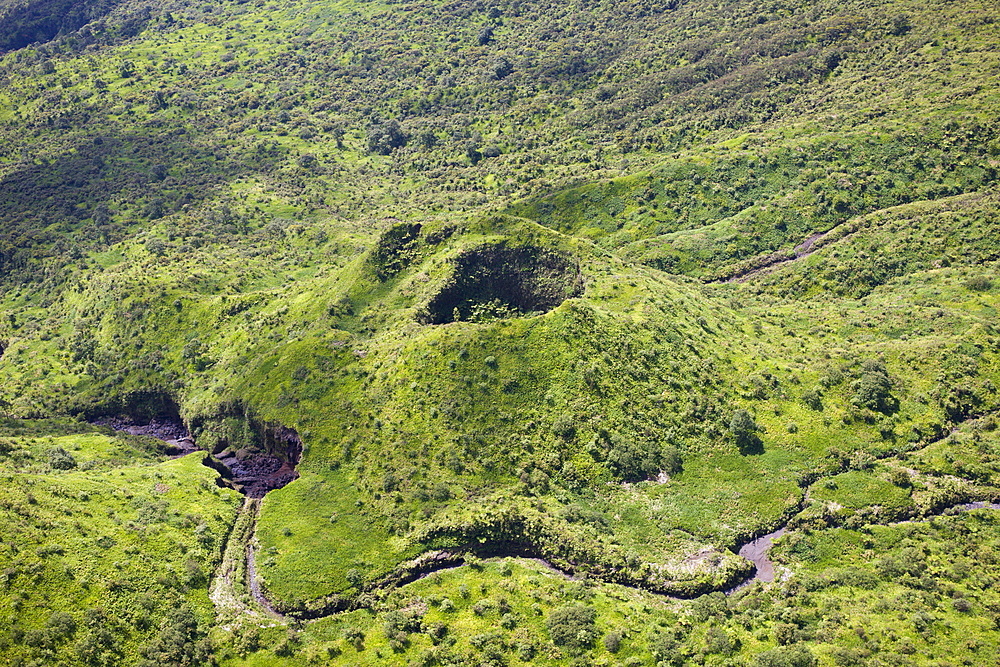 Cinder Cone near Haleakala Volcano Crater, Maui, Hawaii, USA