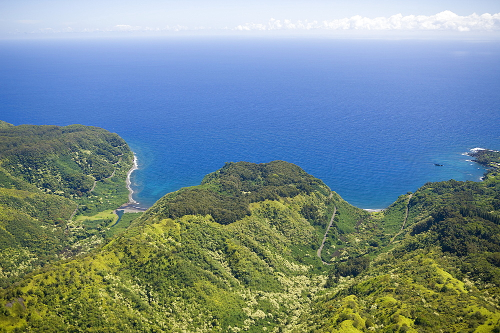 Road to Hana at Northcoast of Maui, Maui, Hawaii, USA