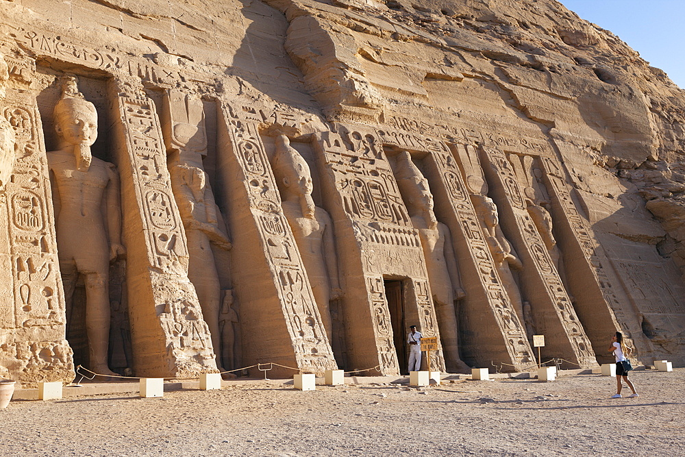 Small Hathor Temple of Nefertari, Abu Simbel, Egypt