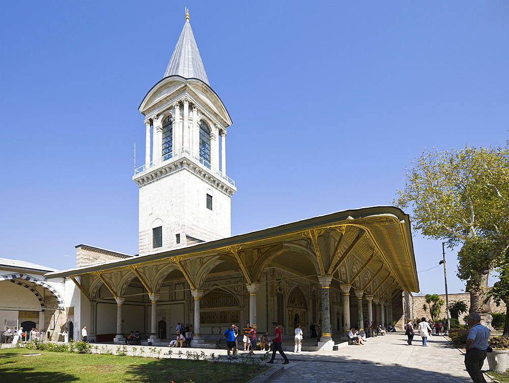 Topkapi Palace Imperial Council Hall and Tower of Justice, Istanbul, Turkey