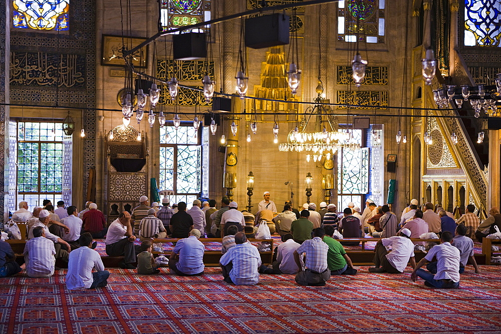 Blue Mosque, Sultan Ahmed Mosque, Istanbul, Turkey