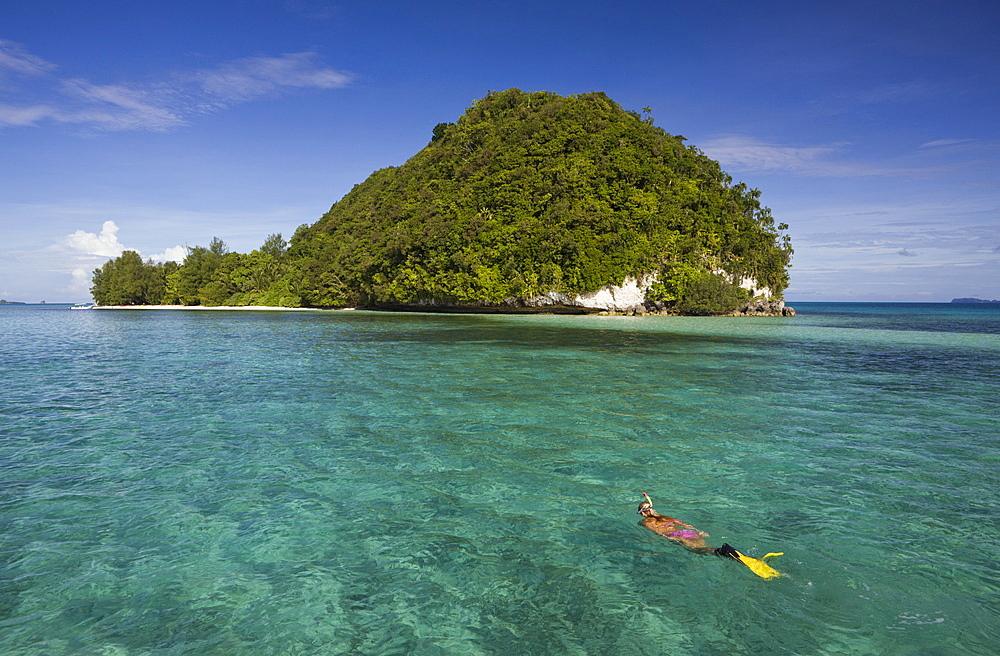 Snorkeling Rock Islands, Micronesia, Palau