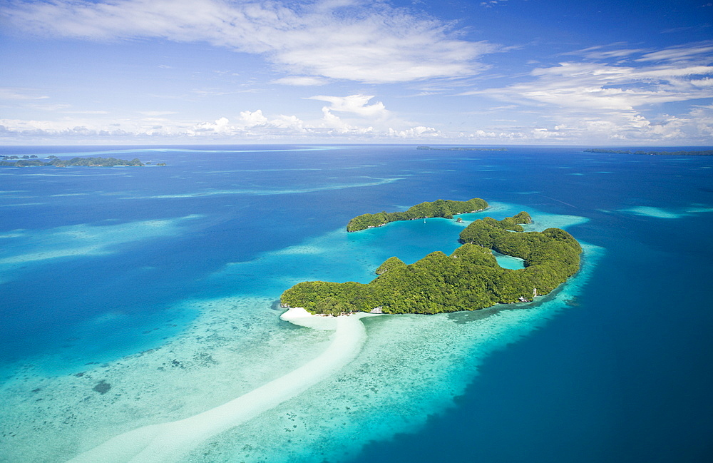 Long Beach Island at Palau, Micronesia, Palau