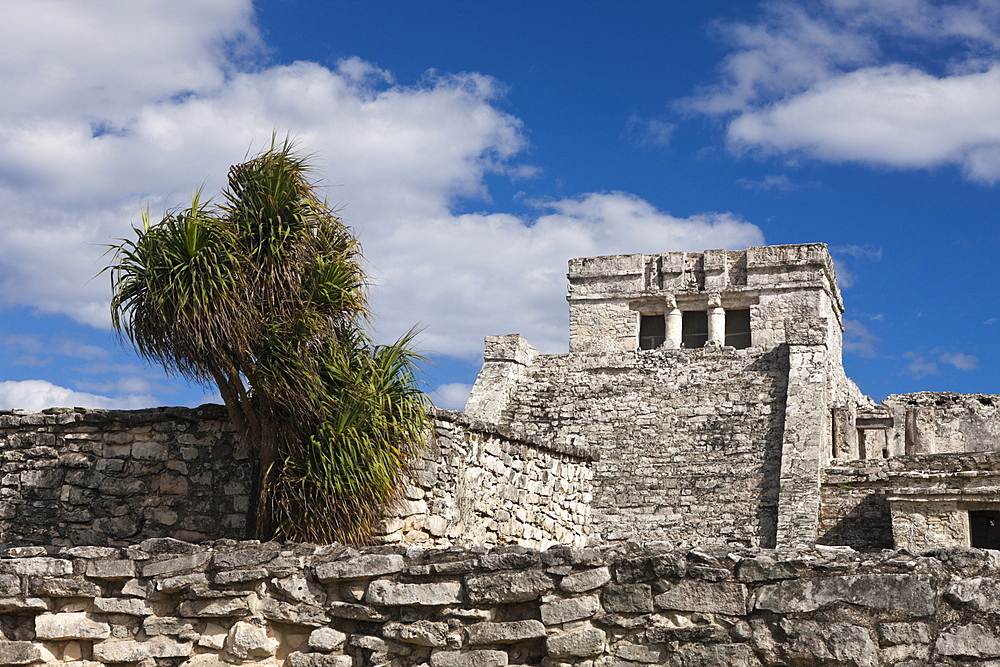 Maya Ruines el Castillo of Tulum, Riviera Maya, Yucatan Peninsula, Mexico