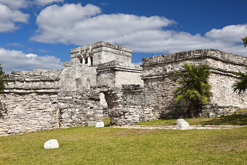 Maya Ruines el Castillo of Tulum, Riviera Maya, Yucatan Peninsula, Mexico