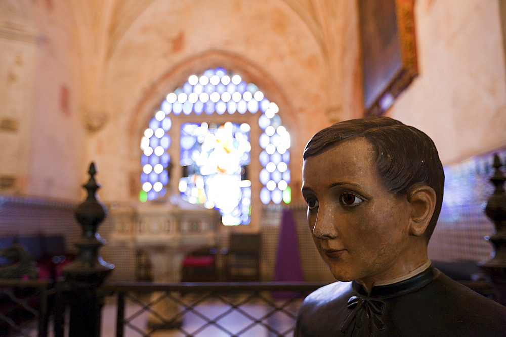 Interior, Cathedral Santa Maria la Menor, Santo Domingo, Dominican Republic, West Indies, Central America