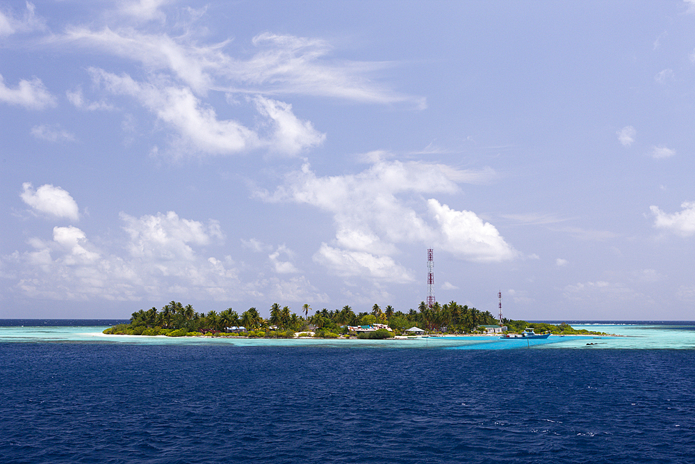 Local Island Rakeedhoo, Felidhu Atoll, Maldives