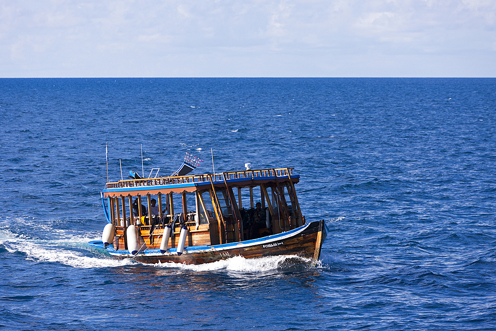 Traditional Dhoni, Indian Ocean, Maldives